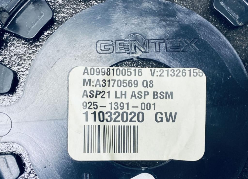 Mercedes C W205 2017  Spätné zrkadlo A0998100516