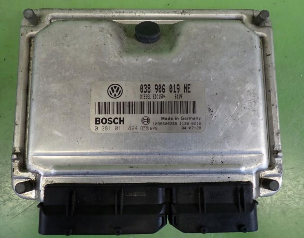 Seat Ibiza III 6L 2002-2008 hatchback 1.9 SDI diesel MT 50 kW 2002  Riadiaca jednotka motora 038906019NE;0281011824