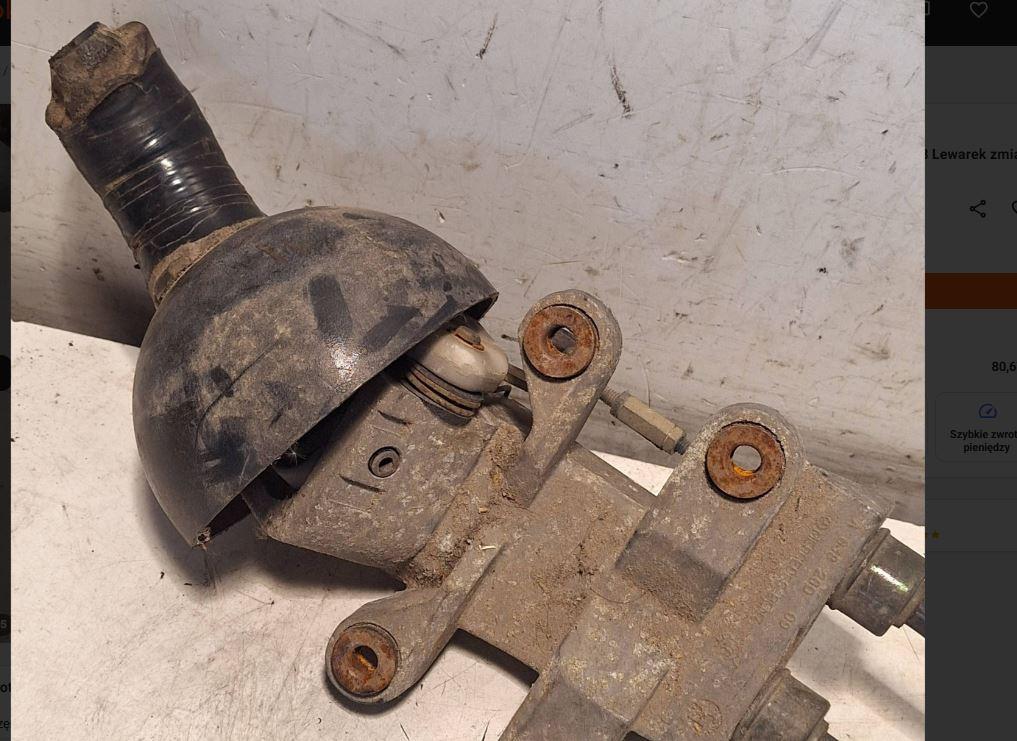 Mercedes Vito W638 1996-2003 2.2 CDI diesel 75 kW 2002  Rýchlostná páka (kulisa) A63826009