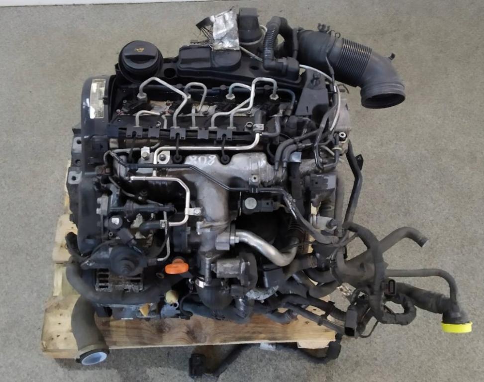 Skoda Superb II 2008-2015 sedan 2.0 TDI diesel MT 125 kW 2009  Motor diesel CBB