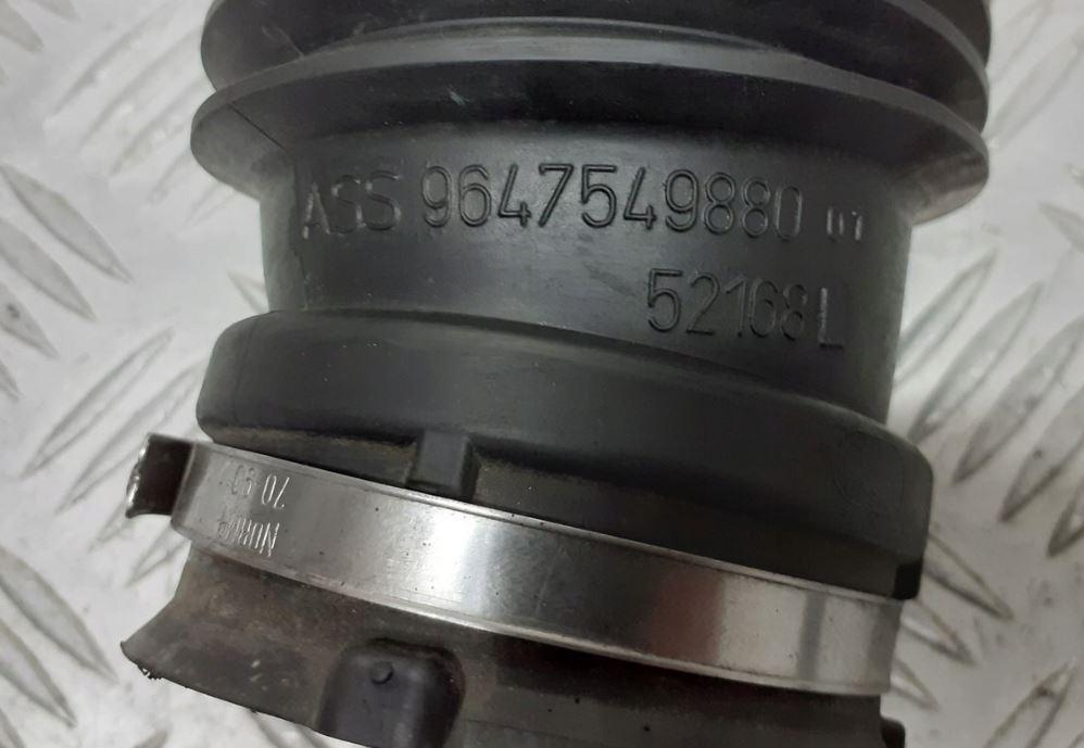 Citroen C5 I 2001-2008 hatchback 2.0 HDI diesel AT 100 kW 2006  Hadica chladenia vzduchu 9647549880