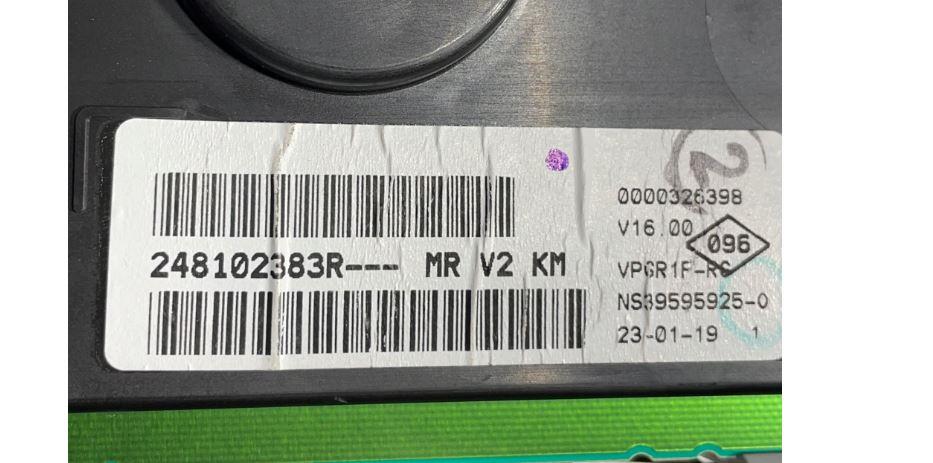Dacia Sandero II 2012-2020 hatchback 1.0 SCE 12v petrol MT 54 kW 2018  Prístrojová doska 248103023R