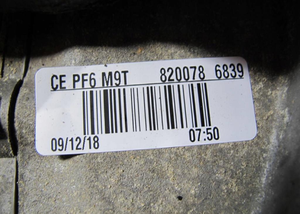 Renault Master III 2010-2019 hatchback 2.3 DCI diesel MT 96 kW 2018  Prevodovka manuálna PF6042 8200786839 320106062R