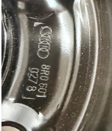 Audi Q5 2008-2016 hatchback 3.0 TDI diesel AT 176 kW  Dojazdové koleso 6Jx18 5x112  ET36   195/75 R18 106P  8R0601027B  Vredestein