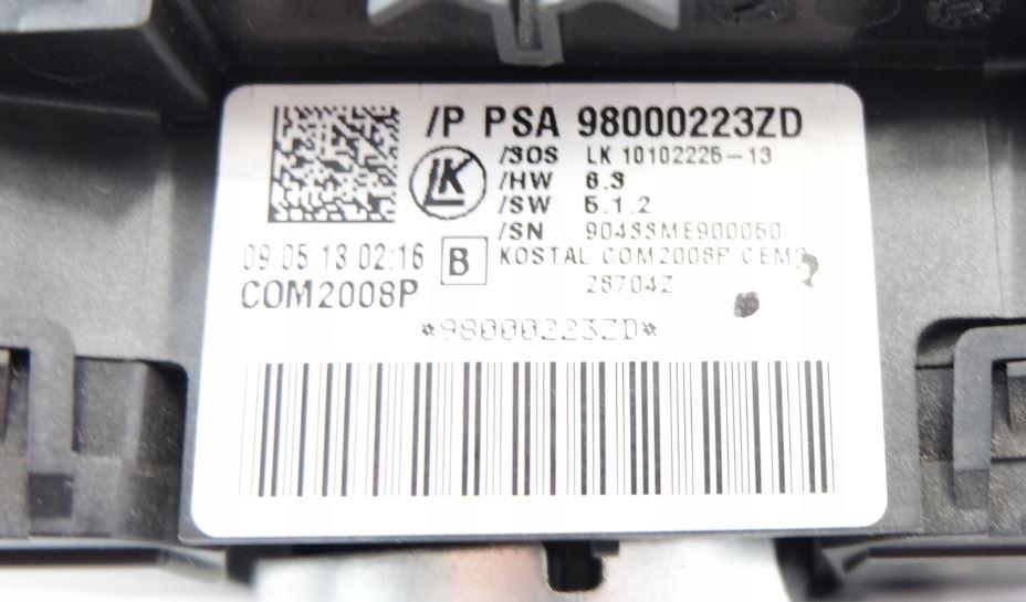 Citroen C4 II 2010-2017 hatchback 1.6 HDI diesel MT 84 kW 2013  Prepínacie páčky pod volantom 98000223ZD