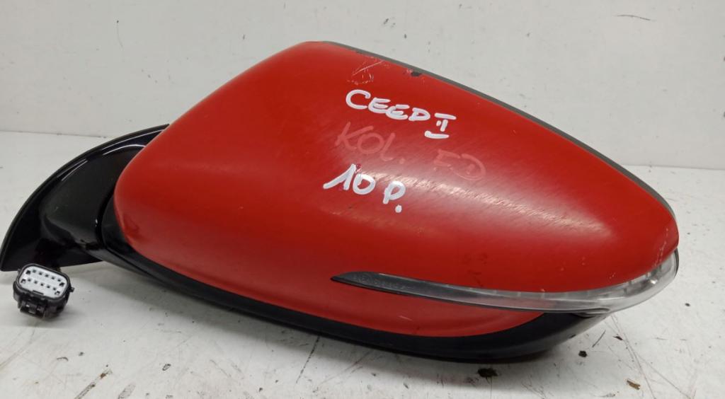 Kia Ceed II 2012-2018 hatchback 1.6 GDI 16v petrol MT 99 kW 2015  Spätné zrkadlo vonkajšie ľavé