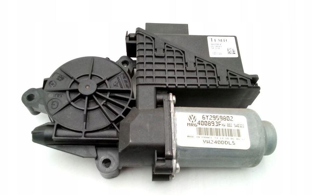 Volkswagen Polo IV 9N 2001-2009 hatchback 1.4 TDI diesel MT 55 kW 2003  Motorček okien predný ľavý 6Y2959802