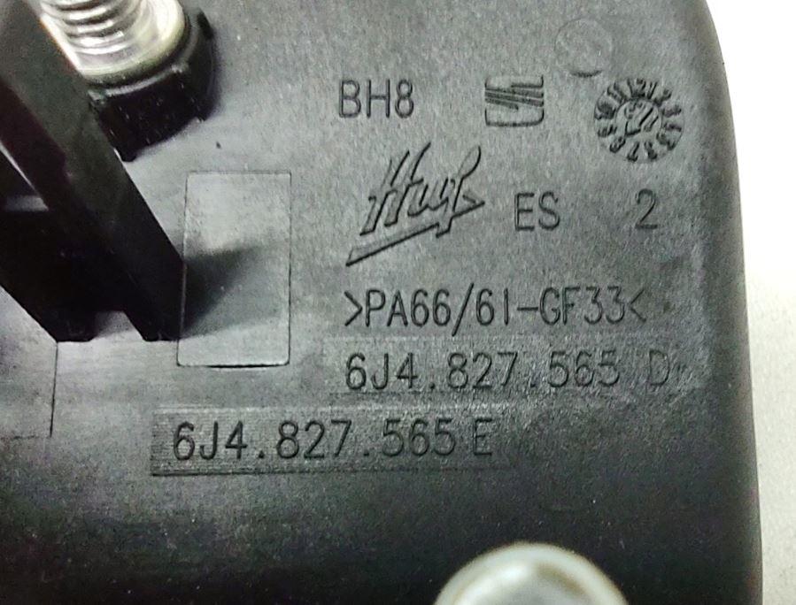 Seat Leon II 2005-2012 hatchback 1.9 TDI diesel MT 77 kW 2008  Kľučka zadnej kapoty vonkajšia 6J4827565E