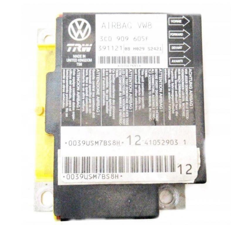 Volkswagen Passat B6 2005-2010 combi 2.0 TDI diesel  Riadiaca jednotka airbagu 3C0909605F