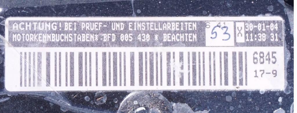 Porsche Cayenne I 2002-2010 hatchback 3.2 V6 petrol AT 184 kW 2003  Motor benzín 9PA BFD