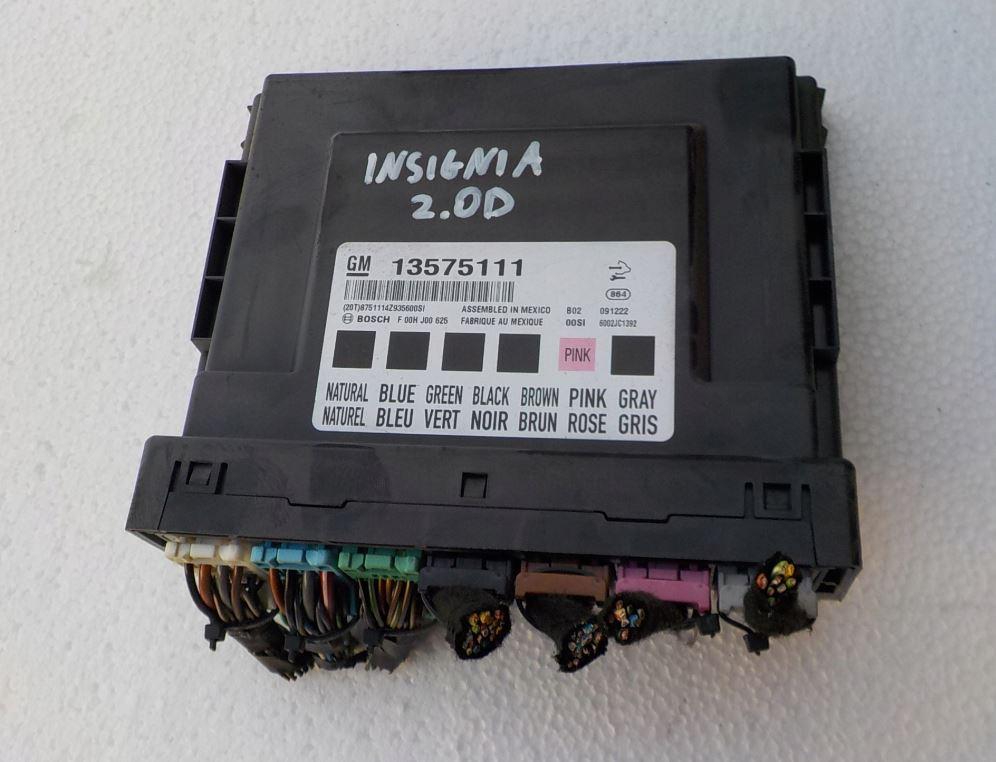 Opel Insignia A 2008-2017 hatchback 2.0 CDTI diesel AT 118 kW 2009  Modul komfortu 13575111