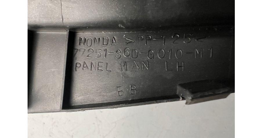 Honda Civic VII 2000-2006 sedan 1.7 16v petrol MT 88 kW 2001  Panel kúrenia/klimatizácie 77251-s6d-g010