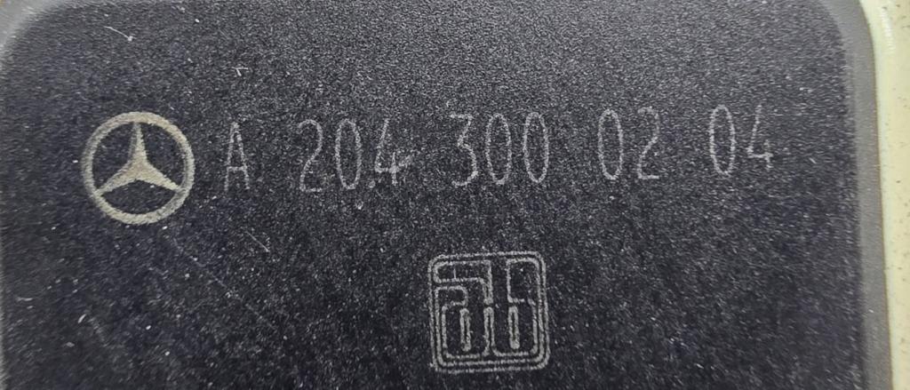 Mercedes C W204 2007-2014 sedan 2.2 CDI diesel AT 125 kW 2007  Potenciometer plynového pedálu A2043000204