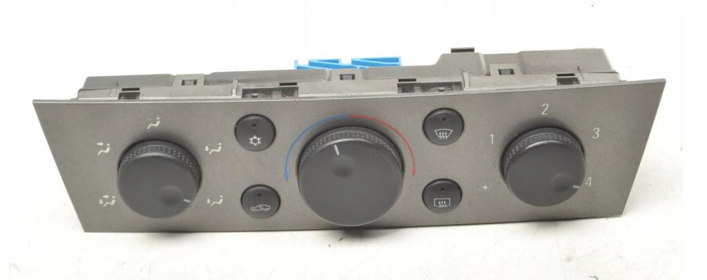 Opel Vectra C 2002-2008 sedan 1.8 16v petrol MT 90 kW 2003  Panel kúrenia/klimatizácie 13138190