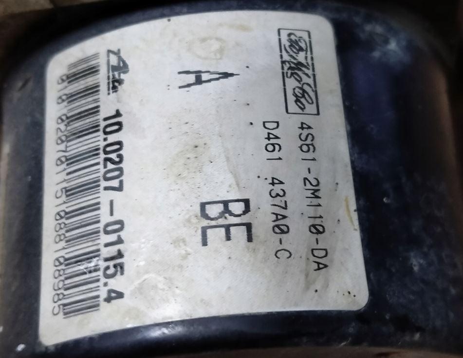 Ford Fusion hatchback 1.4 16v petrol MT 59 kW 2003  Pumpa ABS 4S61-2M110-DA: 10.0970-0134.3