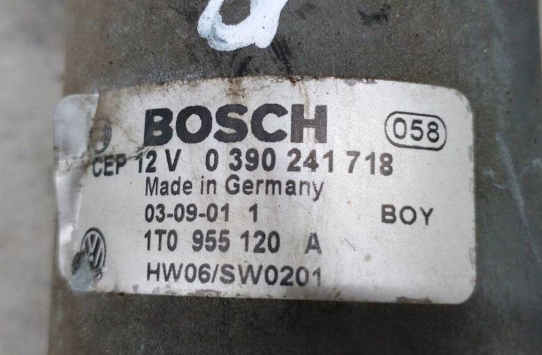 Volkswagen Touran I 2003-2015 hatchback 2.0 TDI diesel MT 103 kW 2005  Mechanizmus stieračov predný 1T0955024 0390241718