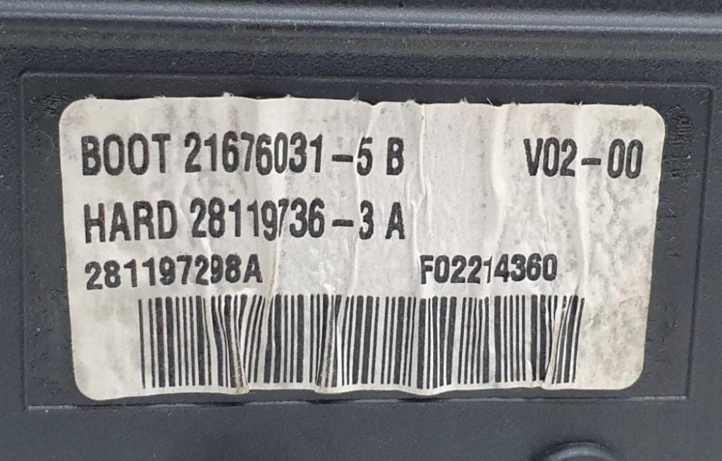 Peugeot 307 hatchback 1.6 16v petrol MT 80 kW 2003  Modul BSI 9663510280