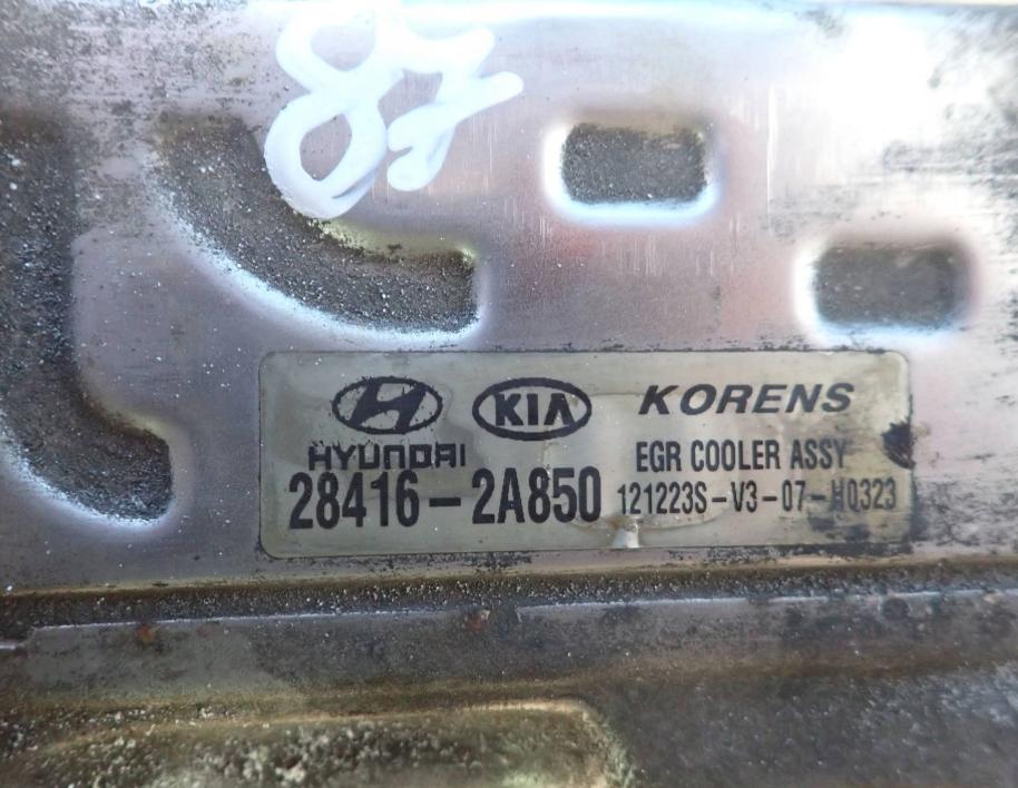 Hyundai I40 sedan 1.7 CRDI diesel MT 85 kW 2012  Chladič spalín  28416-2A850