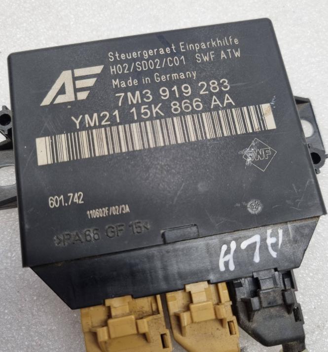 Seat Alhambra I 1996-2010 Modul parkovacích senzorov 7M3919283 YM2115K866AA