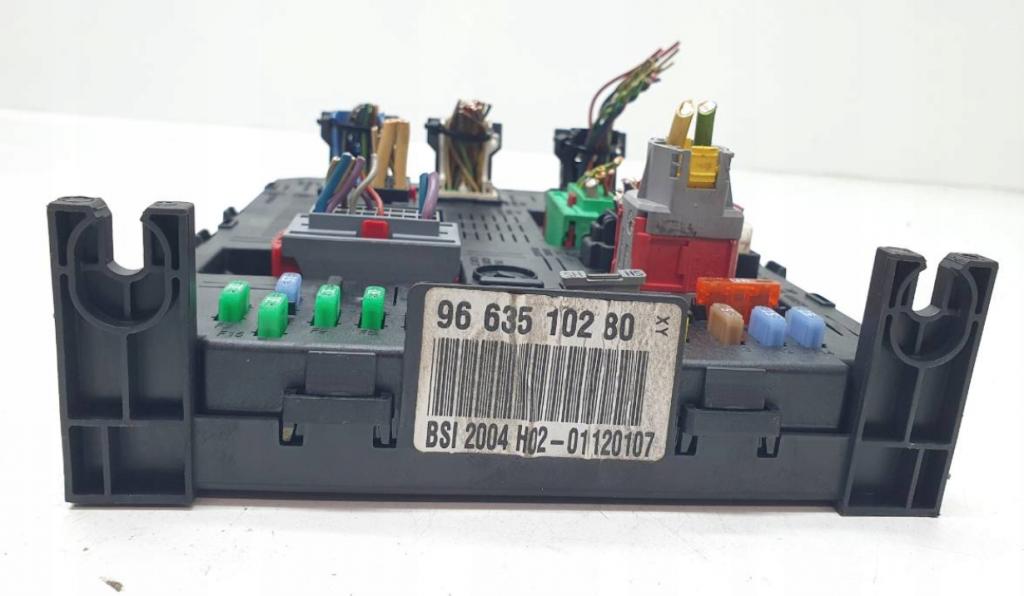 Peugeot 307 hatchback 1.6 16v petrol MT 80 kW 2003  Modul BSI 9663510280