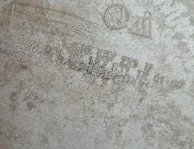 Skoda Fabia II 2010-2014 hatchback  Nárazník predný 5J0807221D