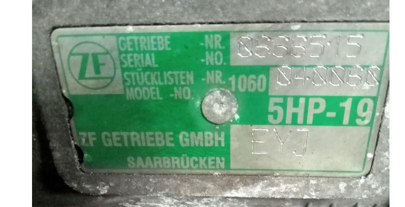 Audi A6 C5 1997-2004 combi 2.5 TDI diesel AT 110 kW 1999  Prevodovka automatická EYJ