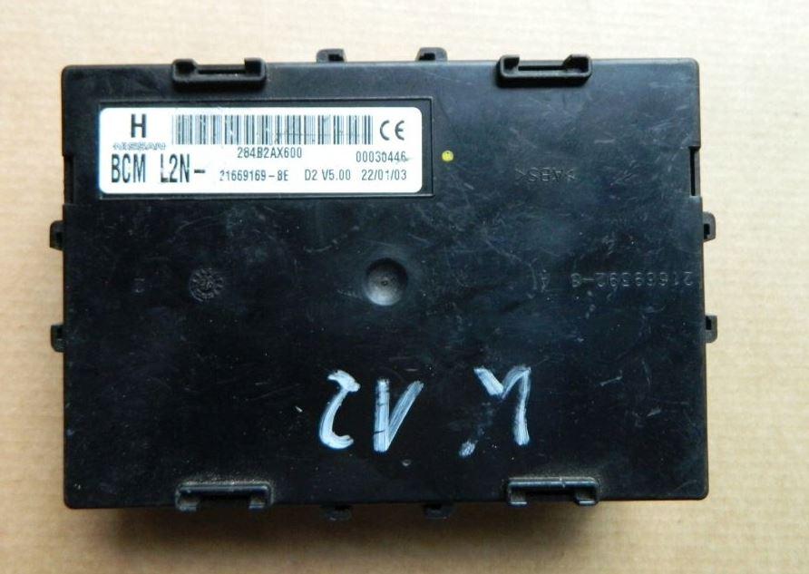 Nissan Micra K12 2003-2010 hatchback 1.4 16v petrol MT 65 kW 2003  Modul komfortu 284B2AX600