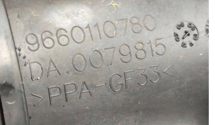 Citroen C5 II 2008-2017 sedan 2.0 HDI diesel AT 100 kW 2009  Škrtiaca klapka 9660110780