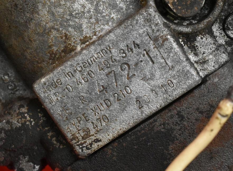 Fiat Ducato II 1994-2006 hatchback 1.9 TD diesel MT 66 kW 1999  Vstrekovacie čerpadlo 0460494344