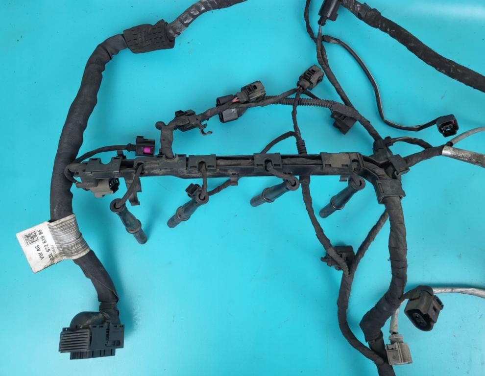 Volkswagen Scirocco II 2008-2017 hatchback 2.0 TDI diesel MT 103 kW 2011  Zväzok elektrických káblov 03L972619BF