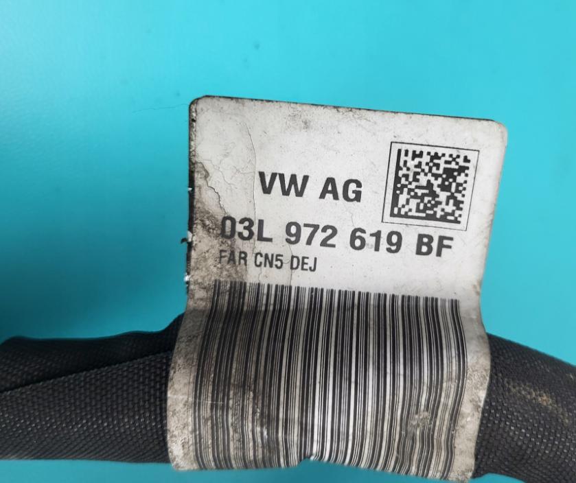 Volkswagen Scirocco II 2008-2017 hatchback 2.0 TDI diesel MT 103 kW 2011  Zväzok elektrických káblov 03L972619BF