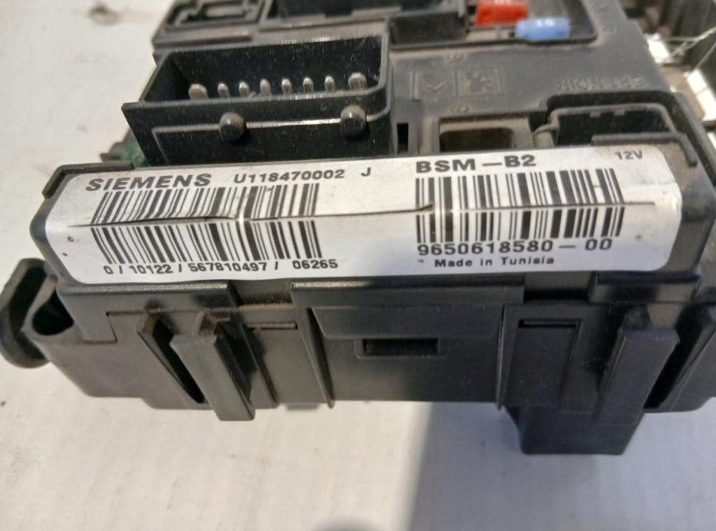 Citroen Modul BSI 9650618580 U118470002J