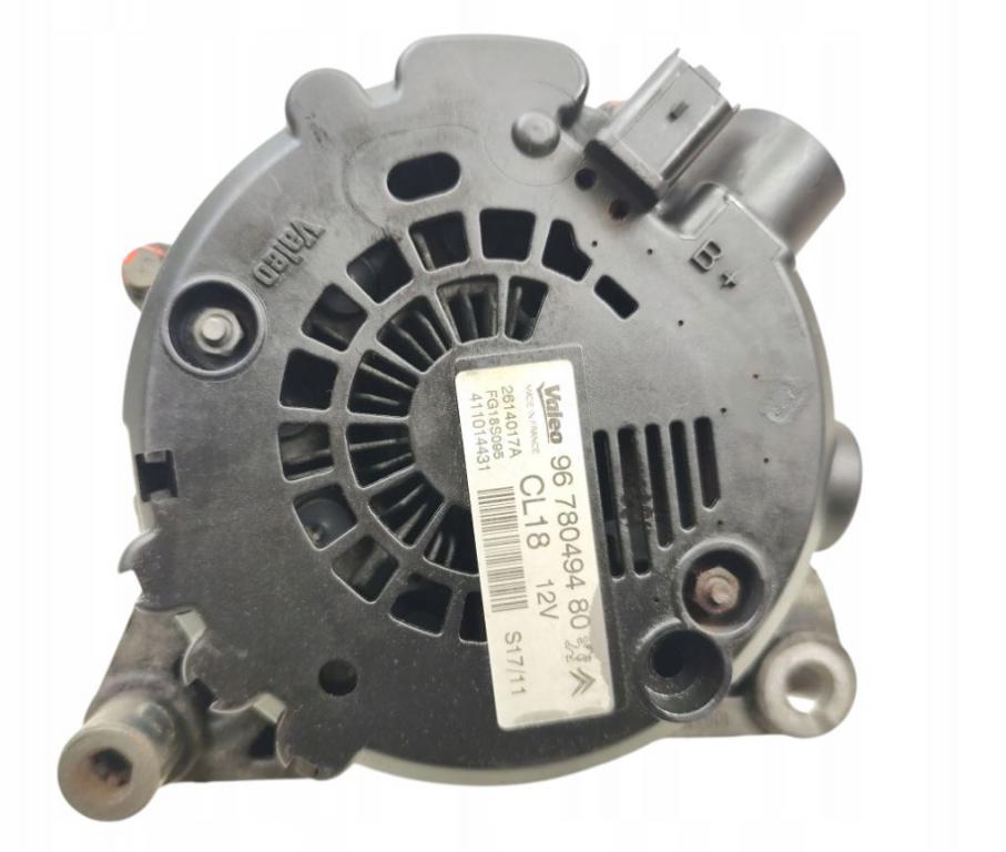 Peugeot 508 2010-2018 sedan 2.0 HDI diesel AT 120 kW 2014  Alternátor 9678049480