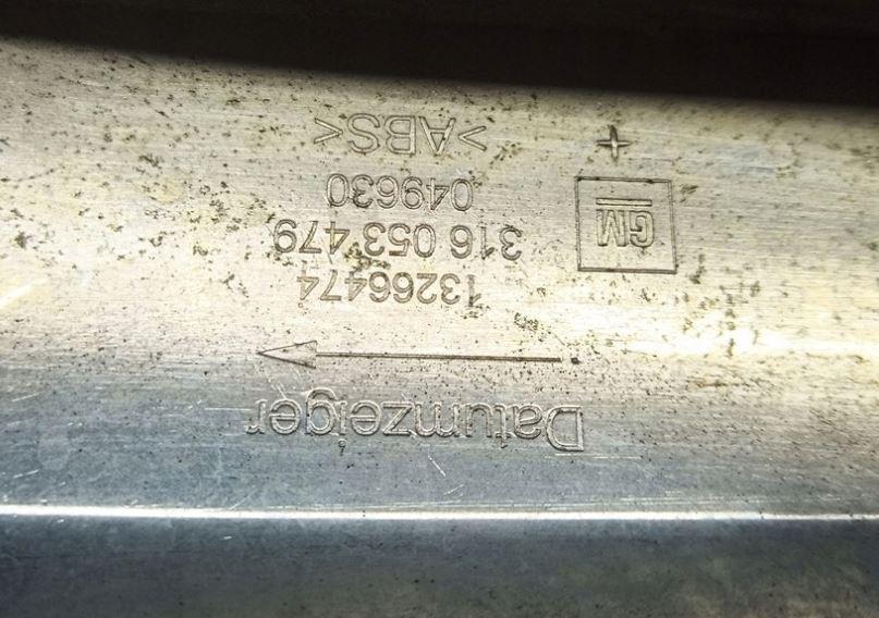 Opel Zafira B 2005-2014 hatchback 1.7 CDTI diesel MT 81 kW 2010  Lišta ostatné 13266474