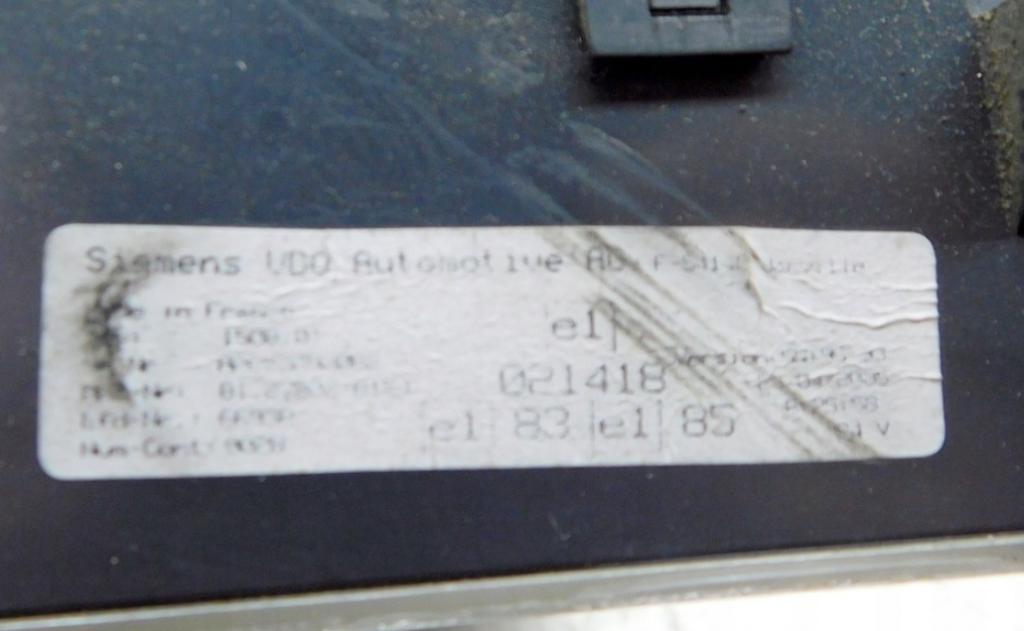 MAN TGA 2005  Prístrojová doska 85017053  81.25525.0067