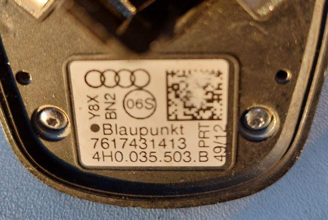 Audi A8 D4 2009-2017 sedan 3.0 TDI V6 diesel CDT AT 184 kW 2011  Anténa 4H0035503B