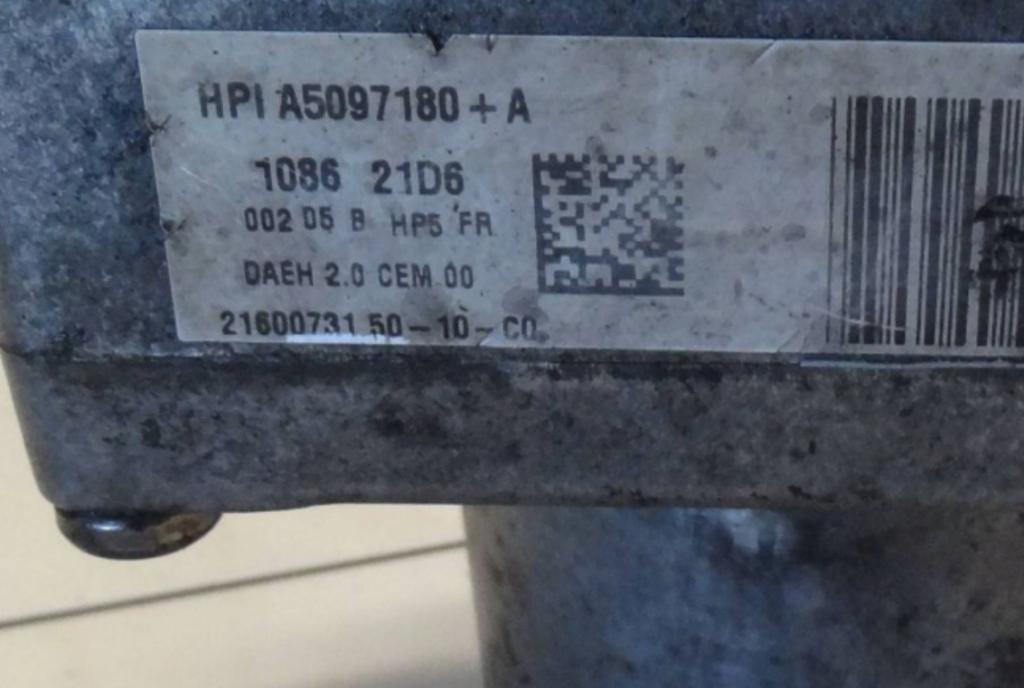 Peugeot 407 sedan 2.0 HDI diesel MT 100 kW 2007  Servočerpadlo A5097180+A