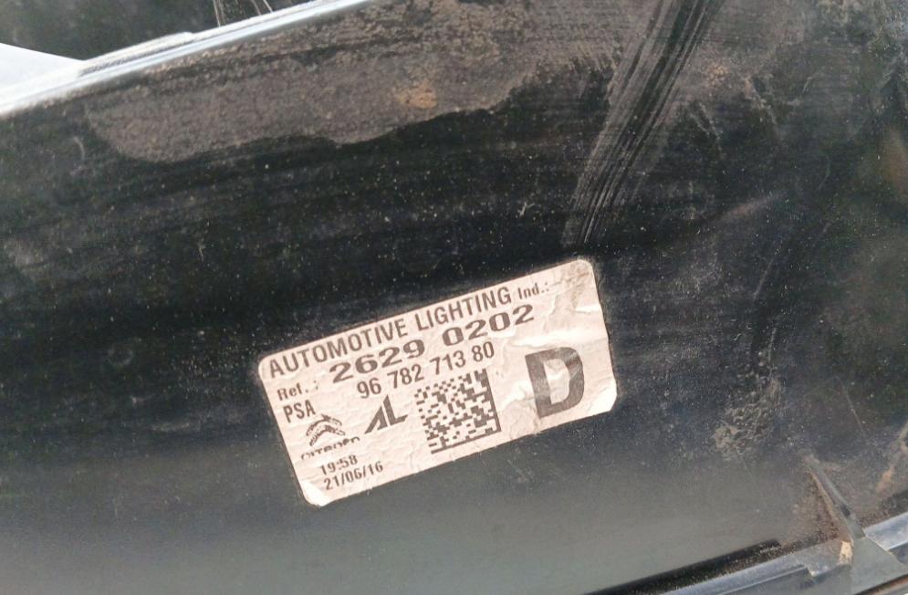 Citroen C4 Grand Picasso II 2013-2022 Svetlo zadné pravé 9678271380