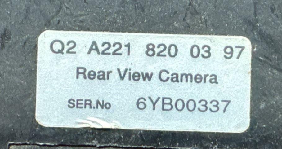 Mercedes S W221 2005-2013 sedan 3.0 CDI diesel AT 173 kW 2007  Kamera A2218200397