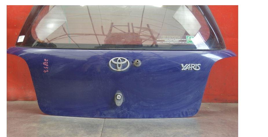 Toyota Yaris I 1999-2005 hatchback 1.0 16v petrol 50 kW 2001  Kapota zadná (kufor)