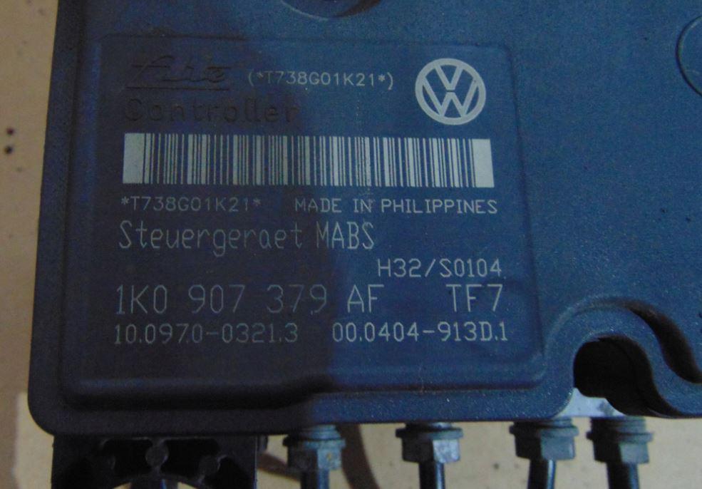 Skoda Octavia II 2004-2013 combi 1.9 TDI diesel MT 77 kW 2005  Pumpa ABS 1K0614117AC