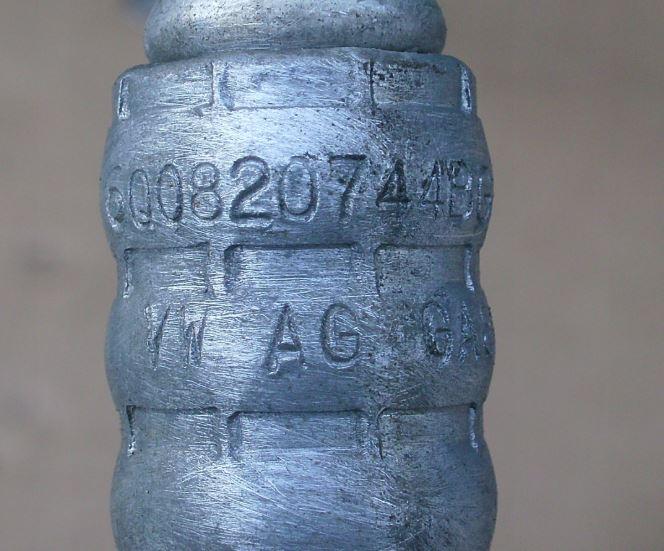 Skoda Praktik hatchback 1.4 16v petrol MT 63 kW 2008  Hadica klimatizácie 6Q1820743AE