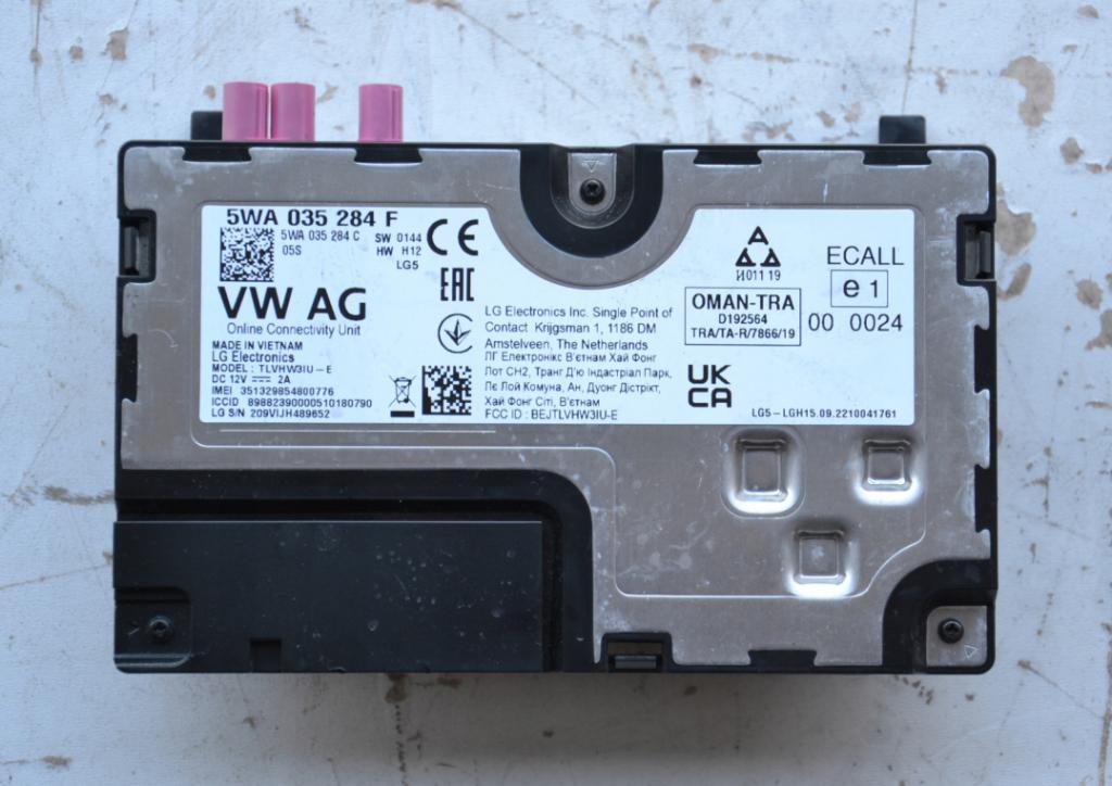 Skoda Octavia IV 2020- Riadiaca jednotka ostatné 5WA035284F