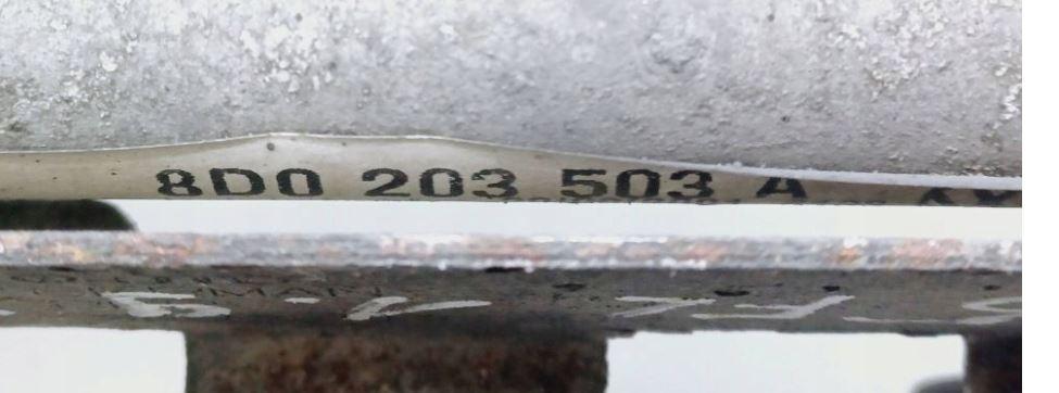 Volkswagen Passat B5 1995-2005 sedan 1.9 TDI diesel MT 81 kW 1999  Chladič paliva 8D0203503A 3B0203509