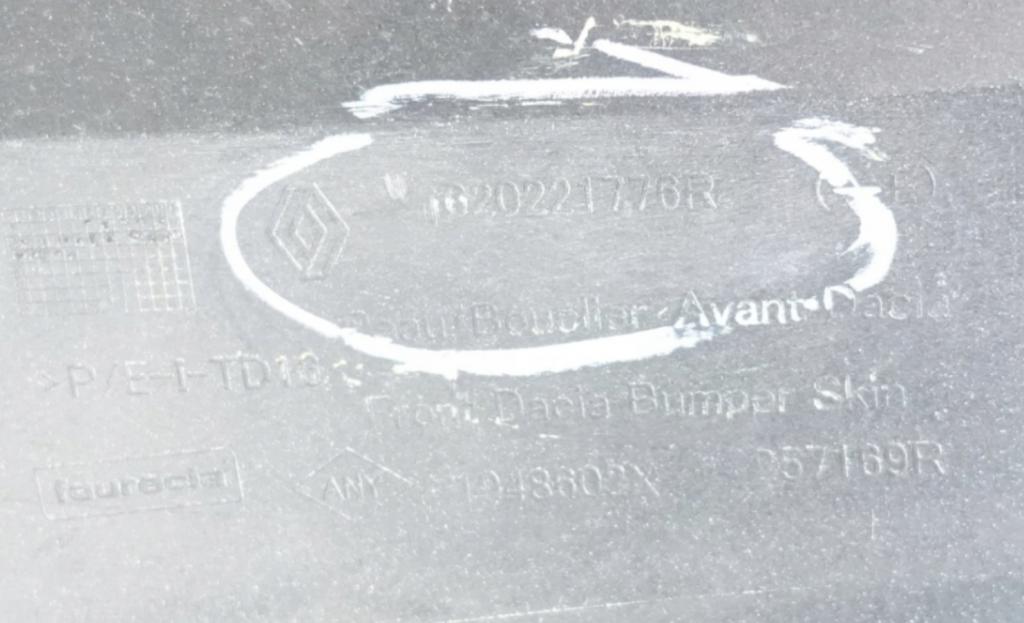 Dacia Duster II 2017-2024 HM suv Nárazník predný 620221776R