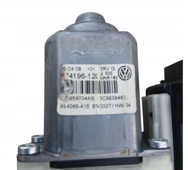 Volkswagen Passat B6 2005-2010 sedan 2.0 FSI petrol MT 110 kW 2005  Motorček okien zadný pravý 1K0959794L