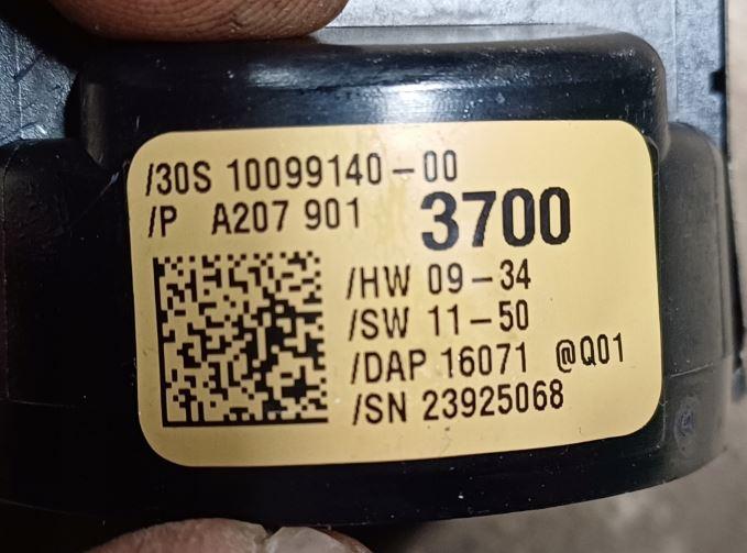 Mercedes E W212 2009-2016 sedan 2.2 CDI diesel AT 100 kW 2013  Snímač dažďa A2079013700