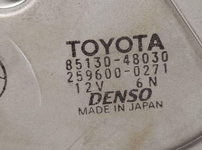 Lexus RX II 2003-2008 hatchback 3.3 V6 petrol AT 155 kW 2007  Motorček stieračov zadný 8513048030 2596000271