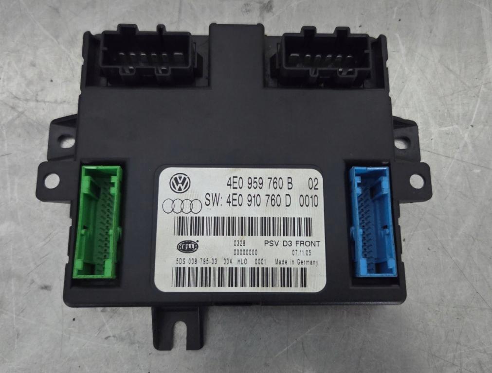 Audi A8 D3 2002-2009 sedan 4.2 TDI diesel AT 240 kW 2005  Modul 4E0959760B