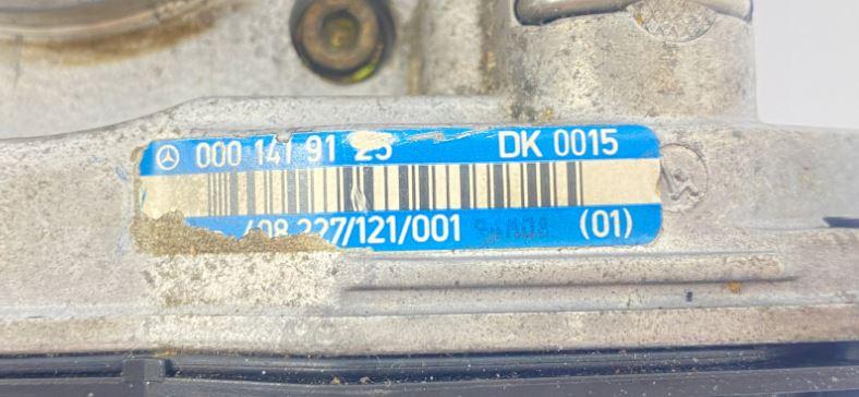 Mercedes C W202 1993-2001 sedan 2.2 CDI diesel MT 75 kW 2000  Škrtiaca klapka 0001419125 408.227/121/001